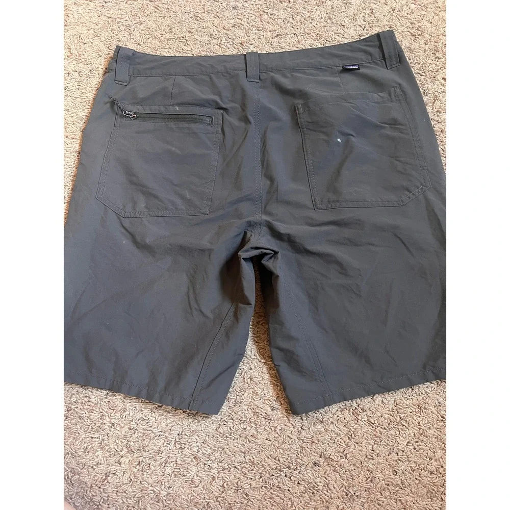 Patagonia Quandary Shorts Mens 36 Forge Grey Hiking Outdoor Nylon Stretch